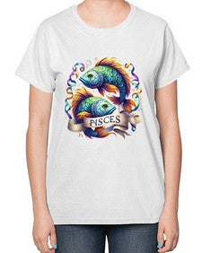 pisces 361# - pisces-  Ladies T-Shirt