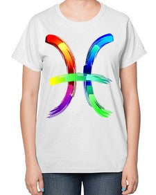 pisces 370# - pisces-  Ladies T-Shirt