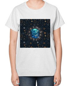 pisces Straight 366# - pisces-  Ladies T-Shirt