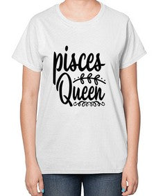 pisces queen 378# - pisces-  Ladies T-Shirt