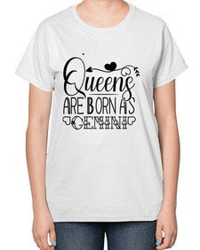 queens are born as Gemini 390# - gemini-  Ladies T-Shirt