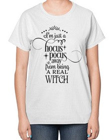 real witch 28# - witch-  Ladies T-Shirt