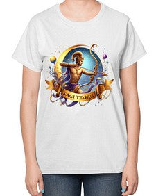 sagittarius 398# - sagittarius-  Ladies T-Shirt