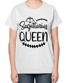 sagittarius queen 413# - sagittarius-  Ladies T-Shirt