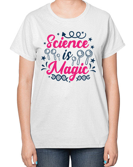 science is magic 90# - general science-  Ladies T-Shirt