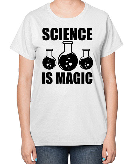science is magic 94# - general science-  Ladies T-Shirt