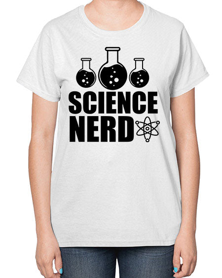 science nerd 62# - general science-  Ladies T-Shirt