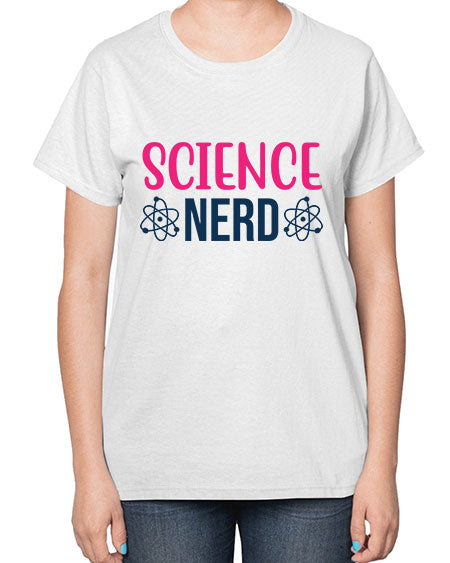 science nerd 65# - general science-  Ladies T-Shirt