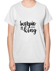 scorpio king 433# - scorpio-  Ladies T-Shirt