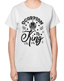 scorpio n king 465# - scorpio-  Ladies T-Shirt