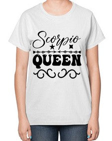 scorpio queen 447# - scorpio-  Ladies T-Shirt