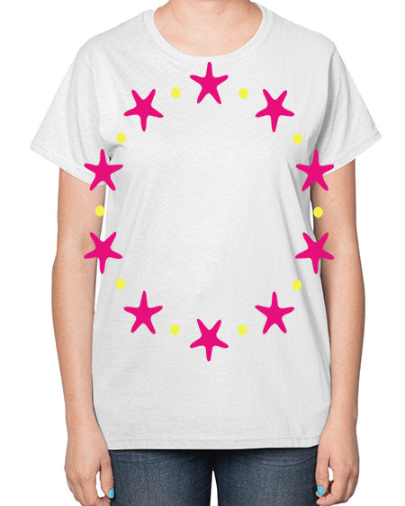 starfish 1# - shark-fish-  Ladies T-Shirt