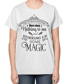 the witch s kitchen 19# - witch-  Ladies T-Shirt