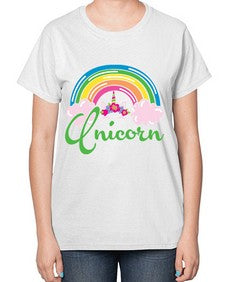 unicorn 442# - unicorn-  Ladies T-Shirt