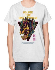 wolfie the unstoppable lvrw 1251# - art pop art-  Ladies T-Shirt