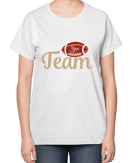 your team 2271# - softball-  Ladies T-Shirt