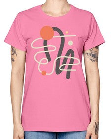 Abstract Shape 198# - art pop art -  Missy T-Shirt