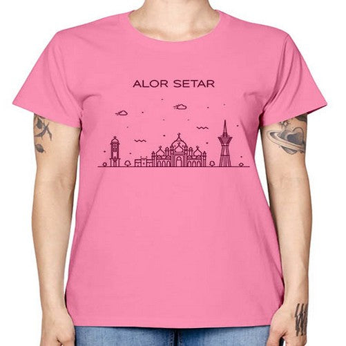 AlorSetar 310# - cities -  Missy T-Shirt
