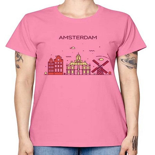 Amsterdam 321# - cities -  Missy T-Shirt