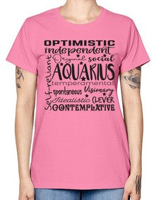 Aquarius 563# - aquarius -  Missy T-Shirt