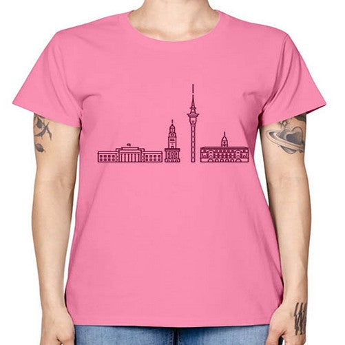 Auckland 376# - cities -  Missy T-Shirt