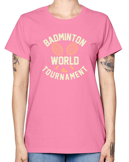 Badminton 1449# - badminton -  Missy T-Shirt