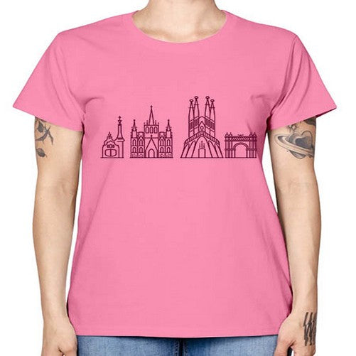 Barcelona 413# - cities -  Missy T-Shirt