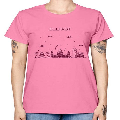 Belfast 434# - cities -  Missy T-Shirt