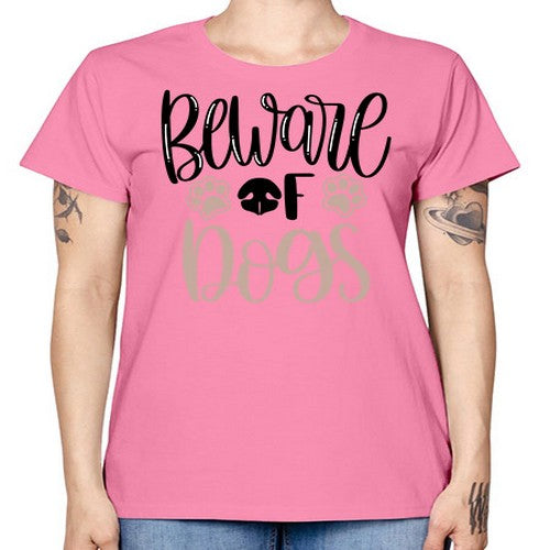 Beware Of Dogs Style 33# - dogs -  Missy T-Shirt