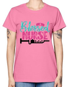 Blessed Nurse Style Style 628# - nurse -  Missy T-Shirt