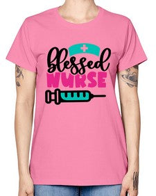 Blessed Nurse Style Style 630# - nurse -  Missy T-Shirt