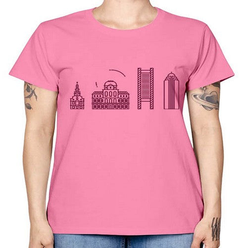 Boston 479# - cities -  Missy T-Shirt