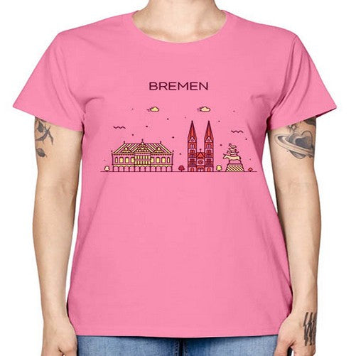 Bremen 493# - cities -  Missy T-Shirt