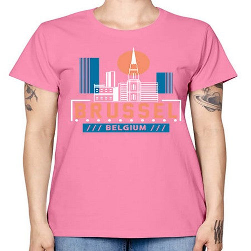 Brussel 504# - cities -  Missy T-Shirt