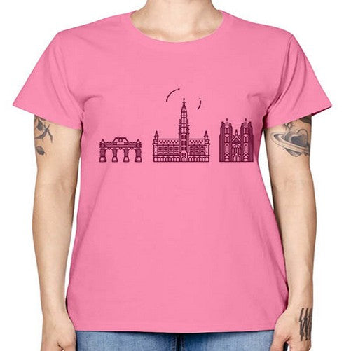 Brussels 507# - cities -  Missy T-Shirt