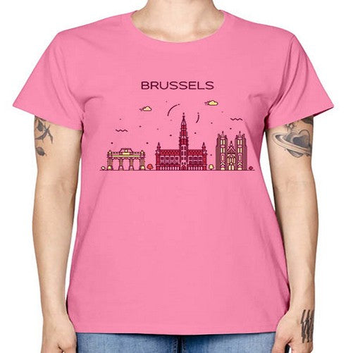 Brussels 508# - cities -  Missy T-Shirt