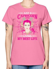Capricorn chick 193# - capricorn -  Missy T-Shirt