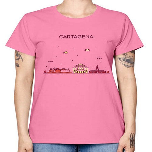 Cartagena 549# - cities -  Missy T-Shirt
