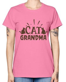 Cat Grandma Style 4# - cats -  Missy T-Shirt