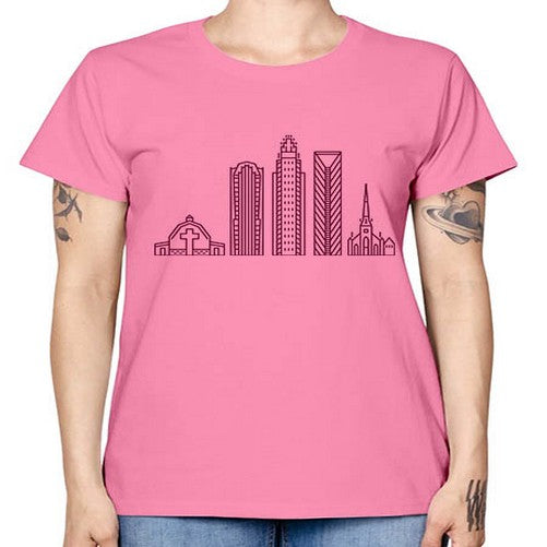 CharlotteNC 559# - cities -  Missy T-Shirt