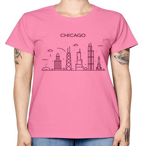 Chicago 569# - cities -  Missy T-Shirt