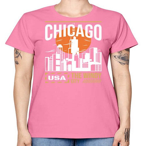 Chicago 571# - cities -  Missy T-Shirt
