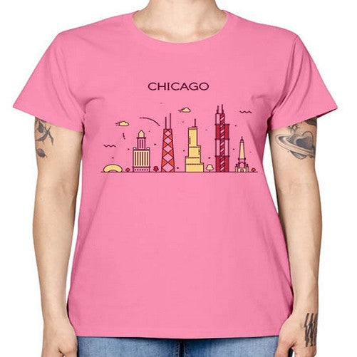 Chicago 572# - cities -  Missy T-Shirt