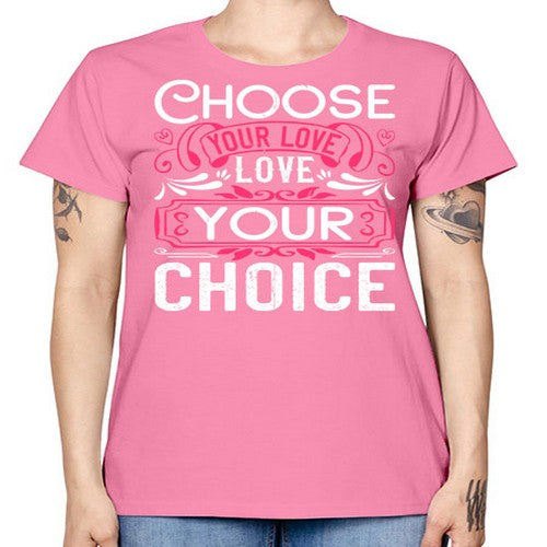 Choose your love Love your choice Style 4# - dogs -  Missy T-Shirt