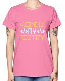 Code is my poetry 21# - computer -  Missy T-Shirt