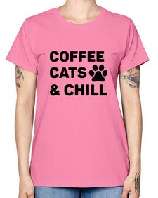 Coffee Cat Style 41# - cats -  Missy T-Shirt