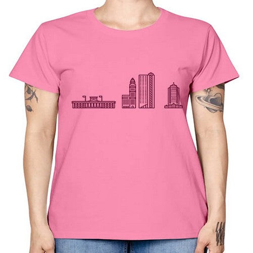 ColumbusOH 610# - cities -  Missy T-Shirt