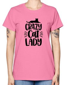 Crazy Cat Lady Style 92# - cats -  Missy T-Shirt