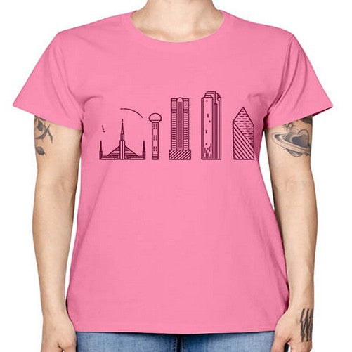Dallas 644# - cities -  Missy T-Shirt