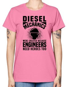 Diesel mechanics Style 709# - engineer -  Missy T-Shirt